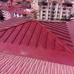 Keçiören, Ankara teras üzeri kenet çatı uygulamamız